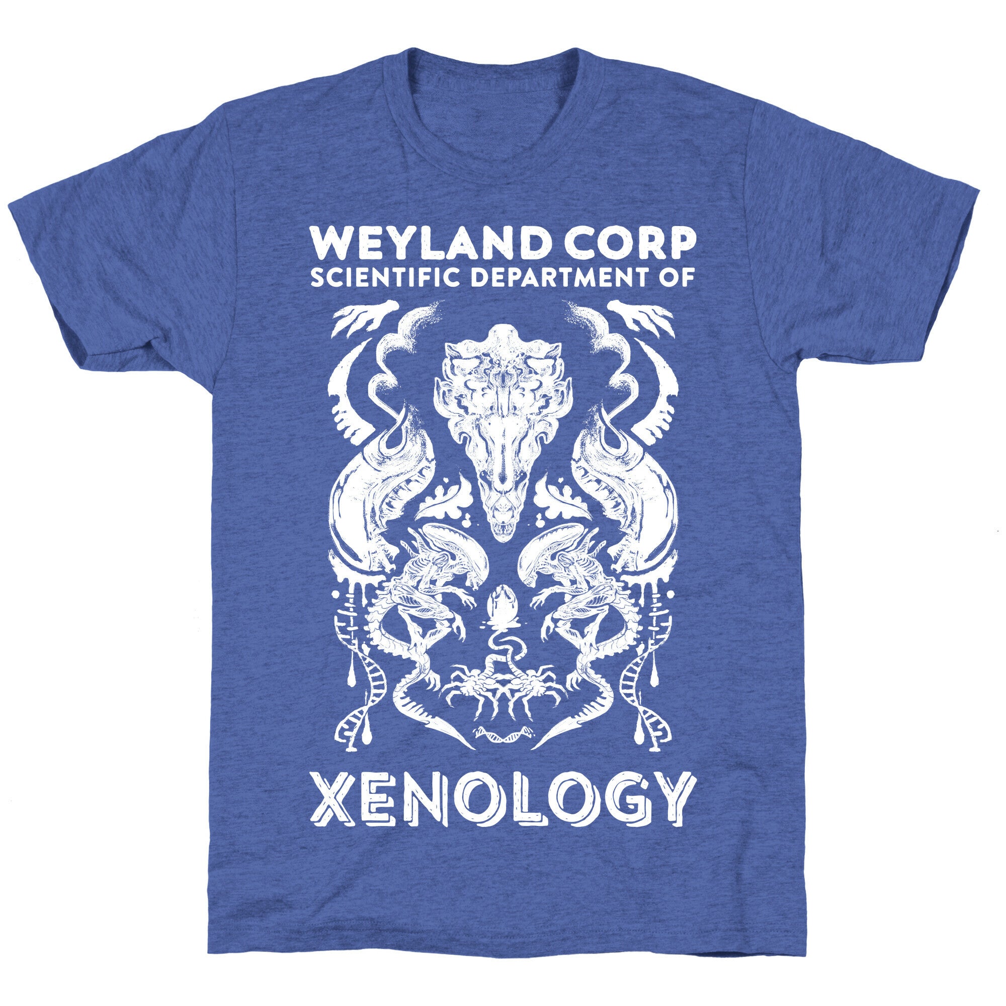 Weyland Corp Scientific Department Of Xenology Unisex Triblend Tee